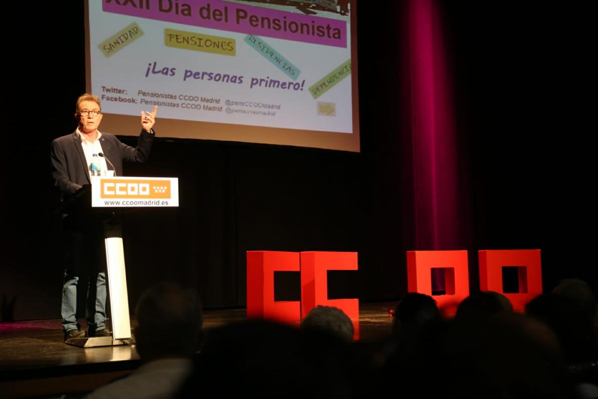 CCOO celebra el 22 Da del Pensionista