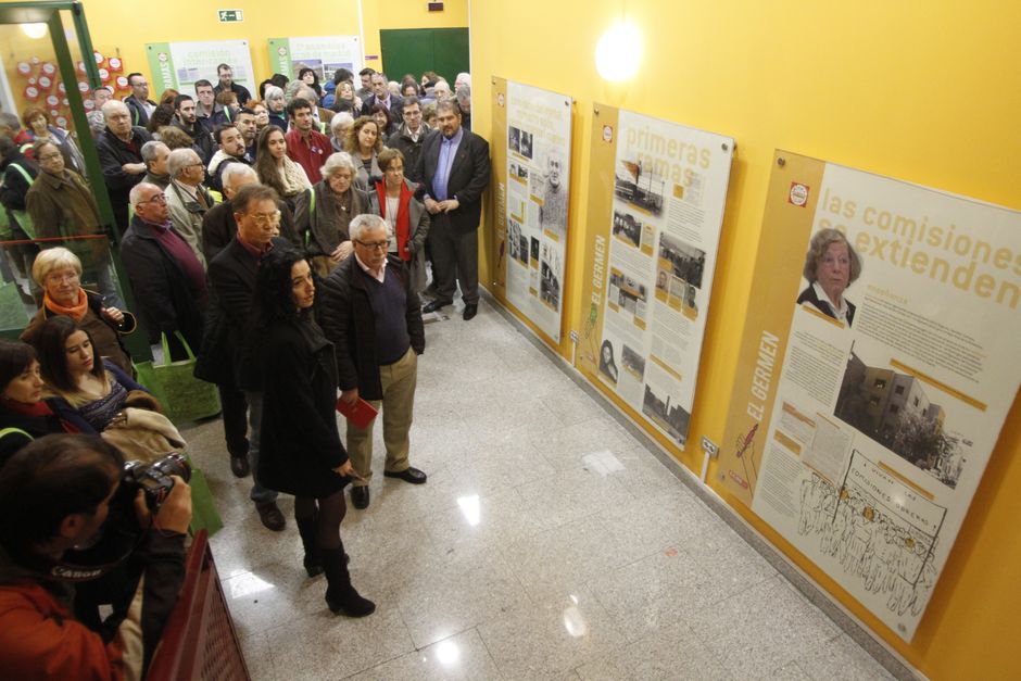 Inauguracin de la exposicin Inter- Ramas, 50 aos de las Comisiones de Madrid