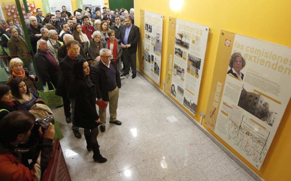 Inauguracin de exposicin por 50 aniversario de la Comisin Inter-Ramas de CCOO