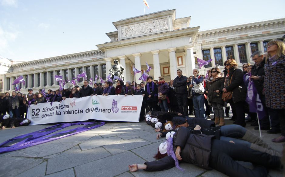Concentracin 25 Noviembre Da Internacional contra la violencia de Gnero, Madrid