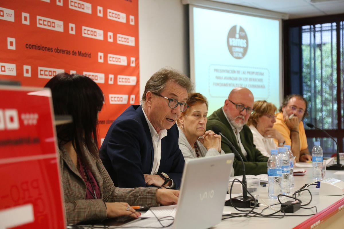 La sociedad madrilea presenta sus propuestas en favor de los derechos fundamentales de las personas