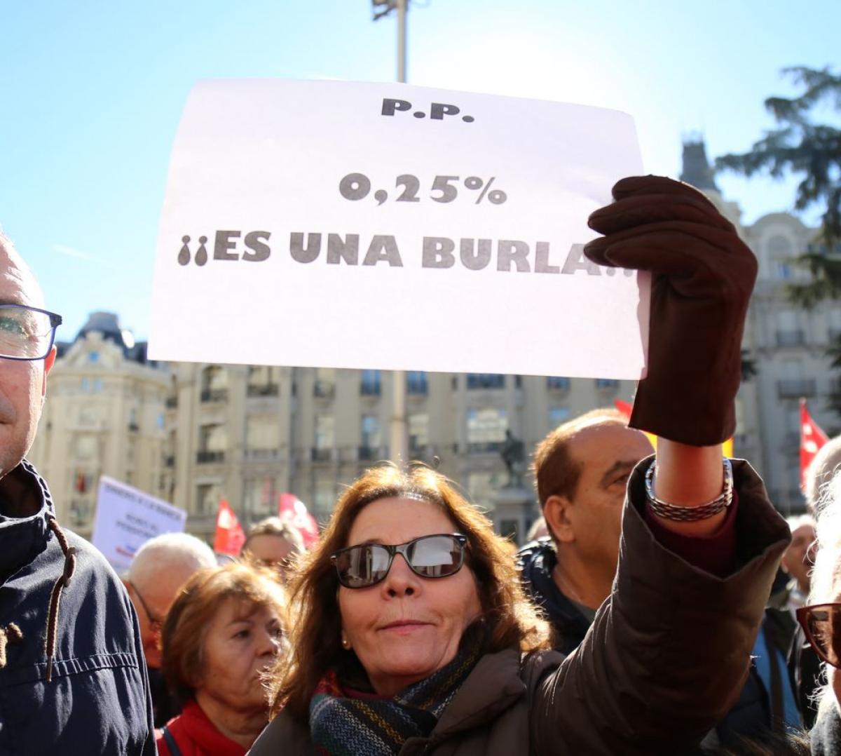 Concentracin de pensionistas en Madrid