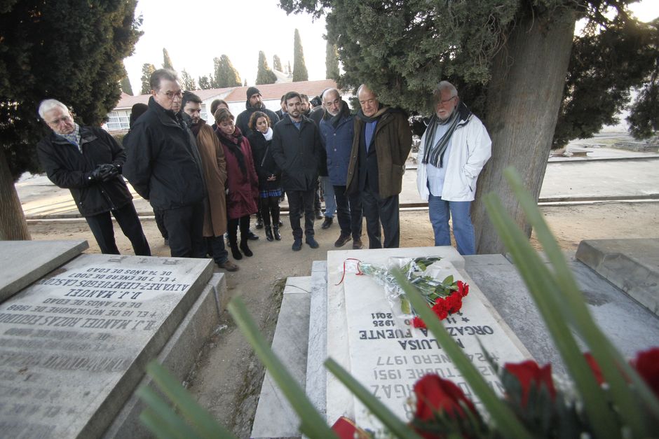 40 Aniversario Abogados de Atocha. Visita cementerios y concentracin en Antn Martn