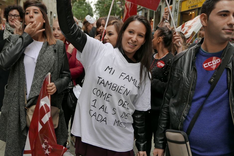 Huelga de 24 horas contra un nuevo ERE en Blanco (Global Leiva)