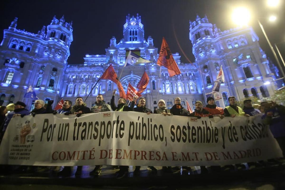 Manifestacin del 3 de diciembre en Madrid