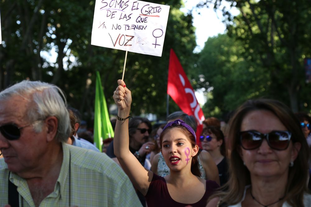 Manifestacin en Madrid contra las Violencias Machistas