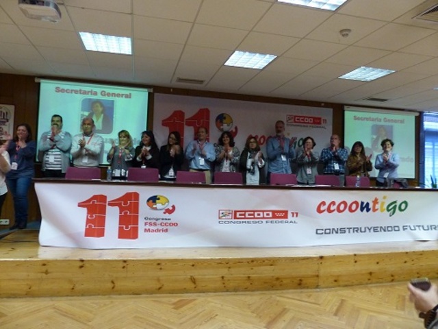 XI congreso de la Federacin de Servicios Socio Sanitarios de CCOO Madrid