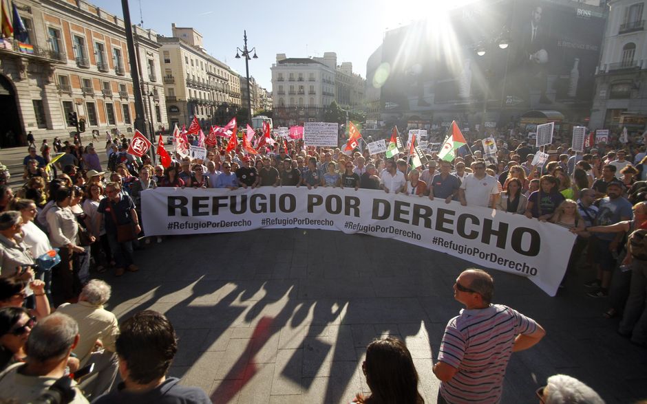 Manifestacin #RefugioporDerecho, Da Mundial de las Personas Refugiadas