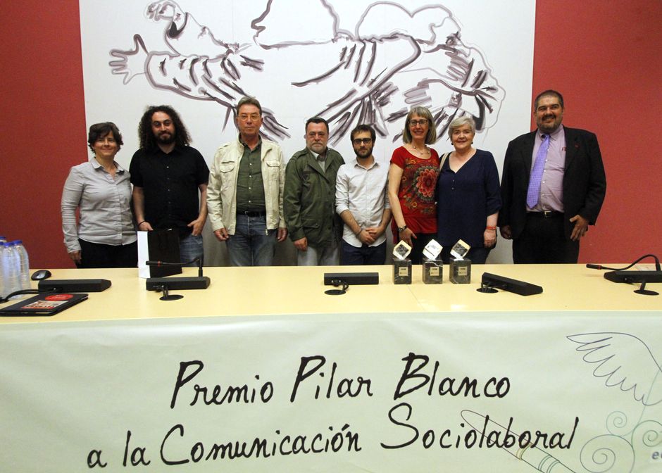 Entrega de Premios Pilar Blanco 2016 a la Comunicacin Sociolaboral