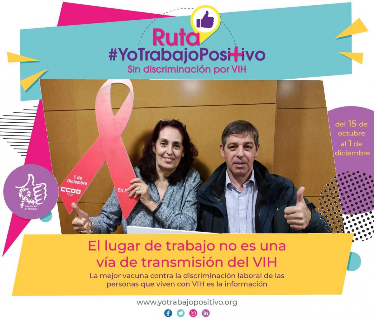 #YoTrabajoEnPositivo sin discriminacin por VIH