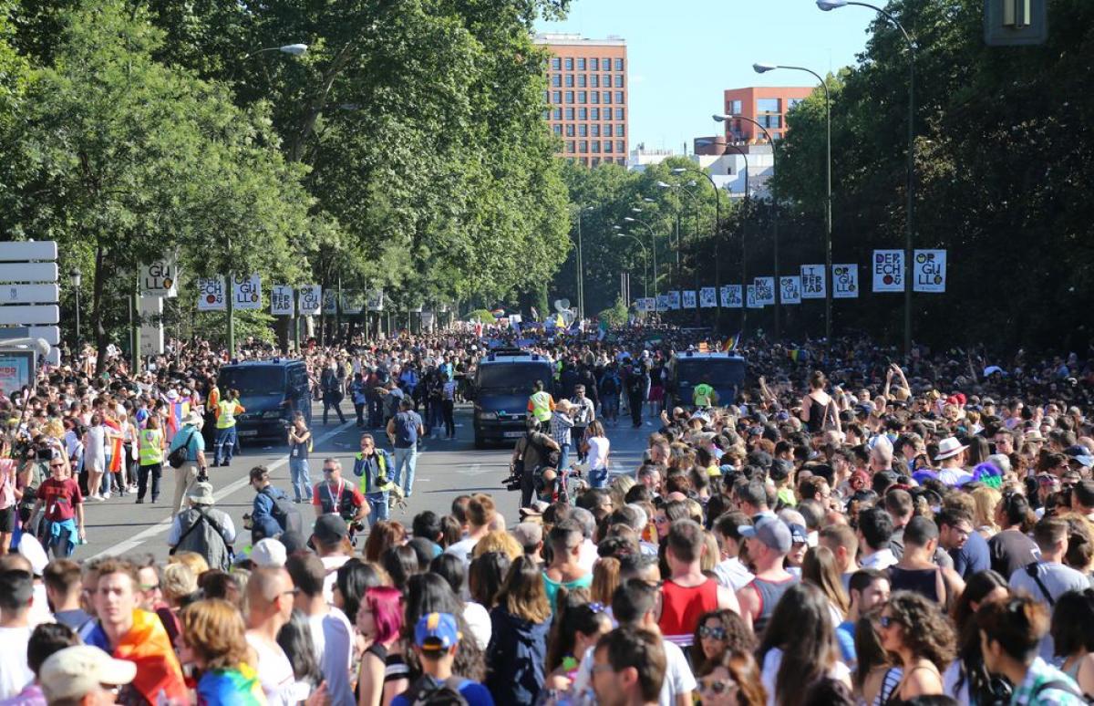 Manifestacin por el Orgullo LGTBI en todo el mundo, Madrid 1-7-2017