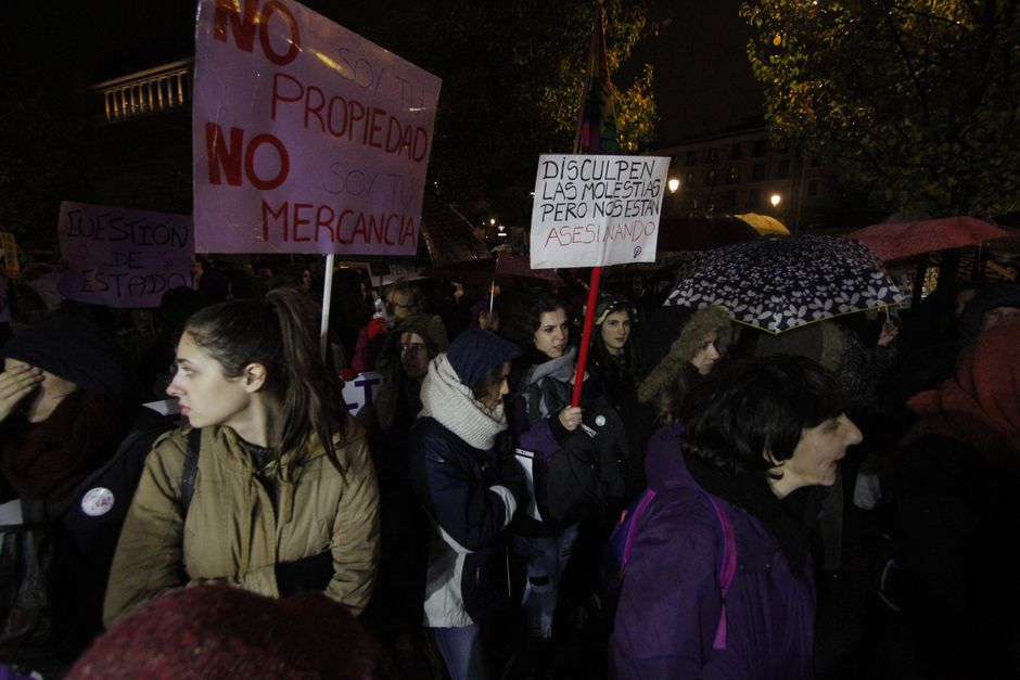 25N Manifestacin Violencia de Gnero cuestin de estado