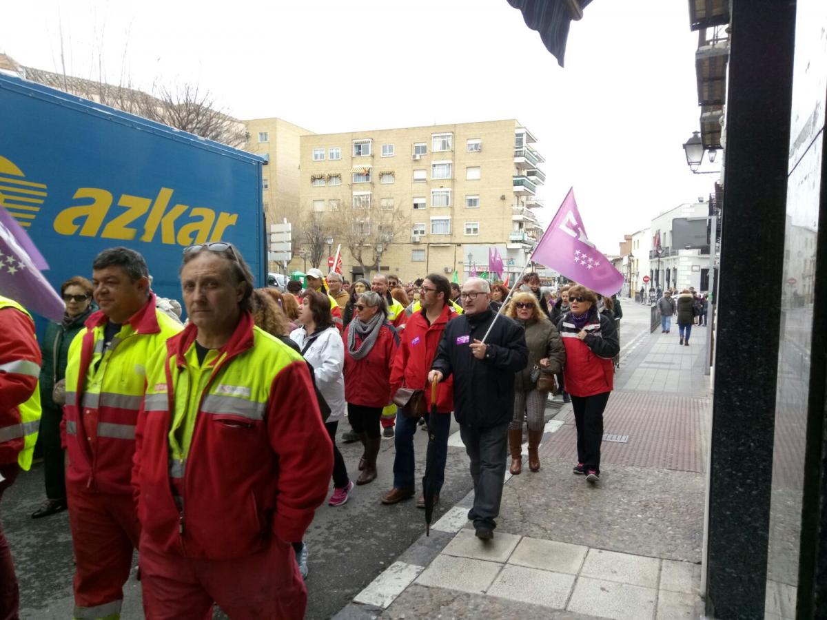 Huelga general 8 de marzo en comarcas y empresas de Madrid