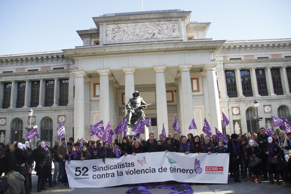 Concentracin 25 Noviembre Da Internacional contra la violencia de Gnero, Madrid
